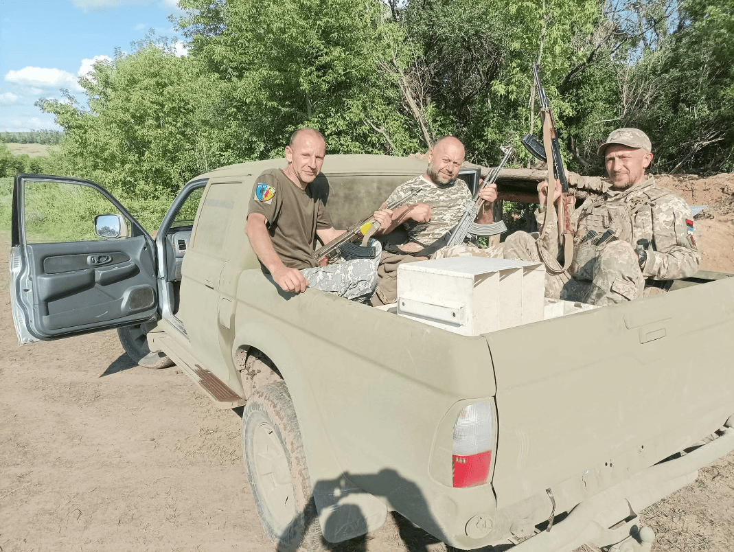 Пікап для евакуації поранених